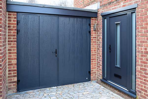 matching front and garage doors